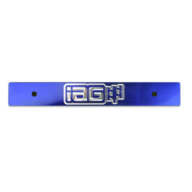 IAG Blemished Standard Mount Tag Delete For 2006-14 Subaru WRX & STI (Blue Finish) - Condition B09