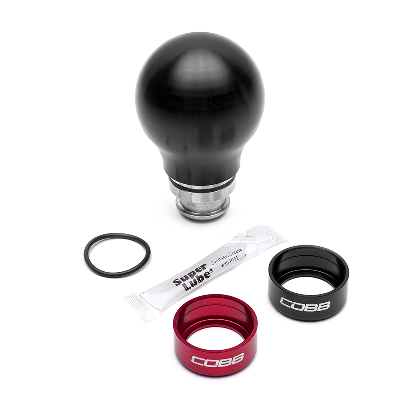 COBB Stage 1+ Drivetrain Package w/ Narrow Barrel (Weighted Knob) For 2002-07 Subaru WRX- Black Knob Layout
