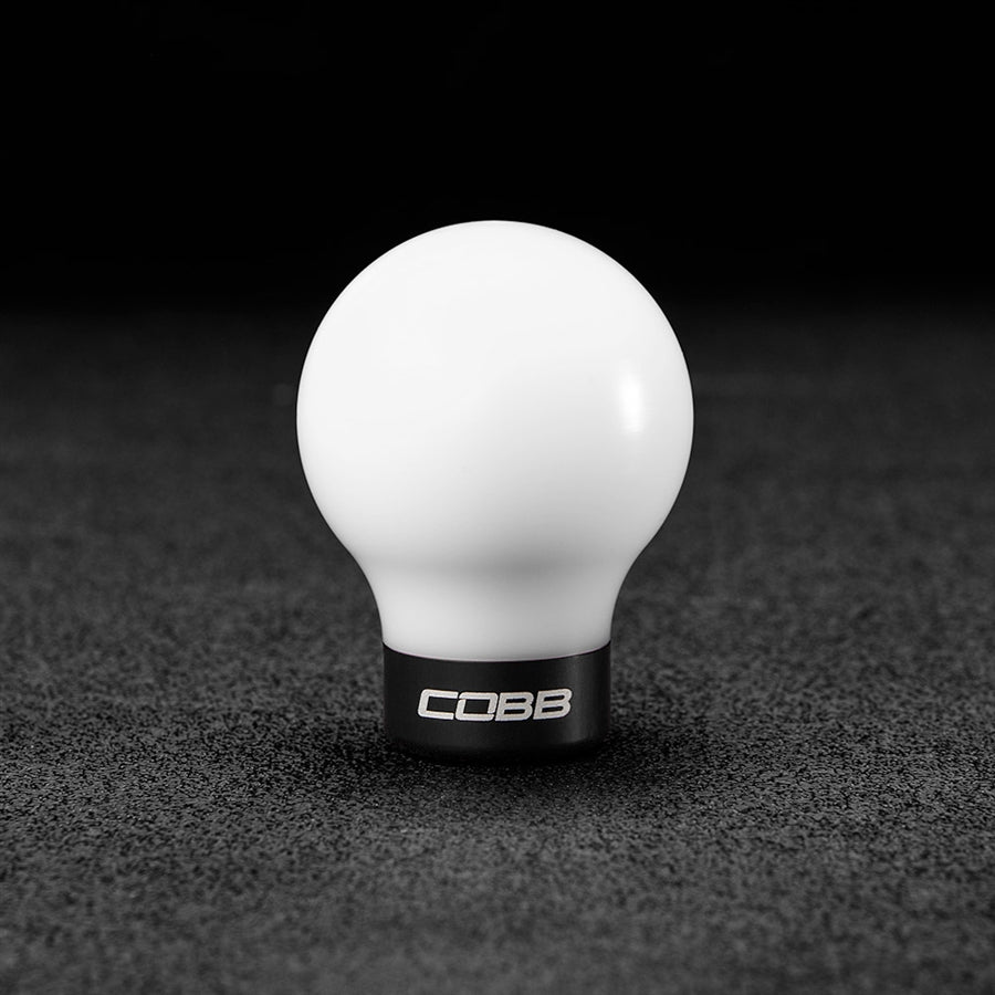 COBB Stage 1+ Drivetrain Package w/ White/Black Shift Knob For 2004-21 Subaru STi 6MT - White/Black Shift Knob