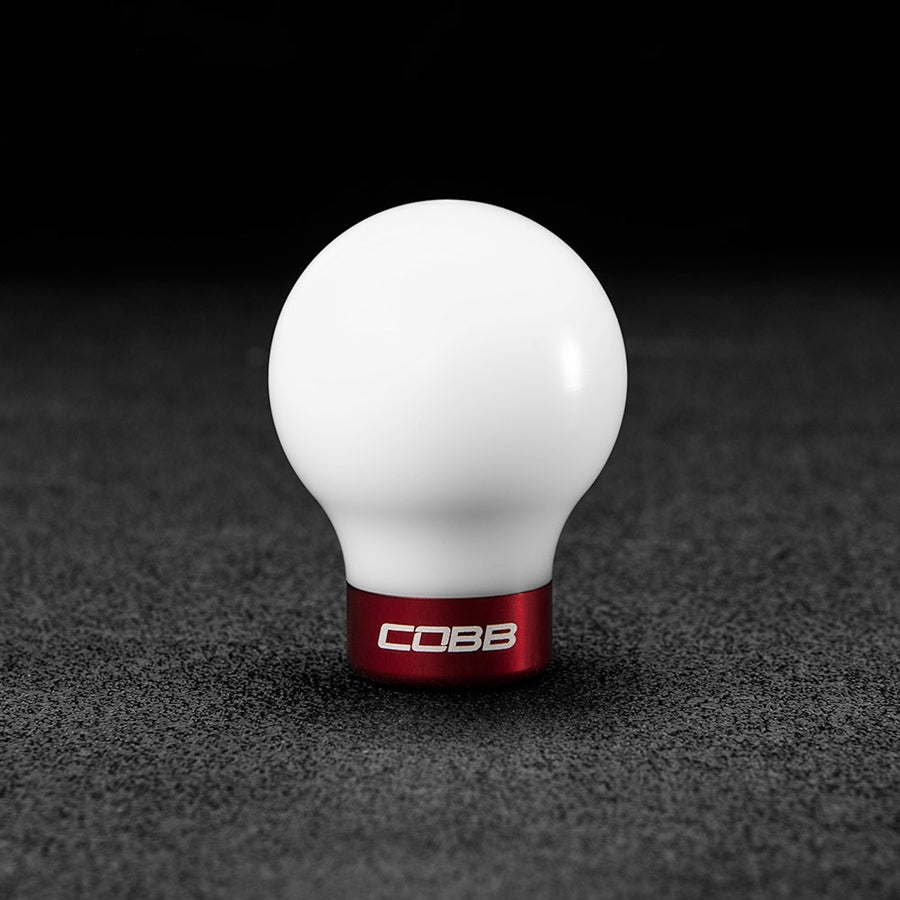 COBB Stage 1+ Drivetrain Package w/ White/Red Shift Knob For 2004-21 Subaru STi 6MT - White/Red Shift Knob