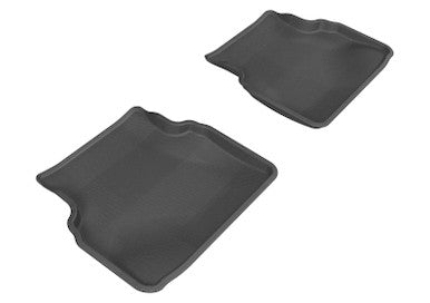 3D MAXpider Kagu 2nd Row Floor Mat for 2002-07 Subaru WRX - Black - L1SB01021509