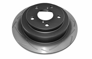 DBA Rear Street Series T2 Slotted Brake Rotor For 2002-05 Subaru WRX - DBA644S