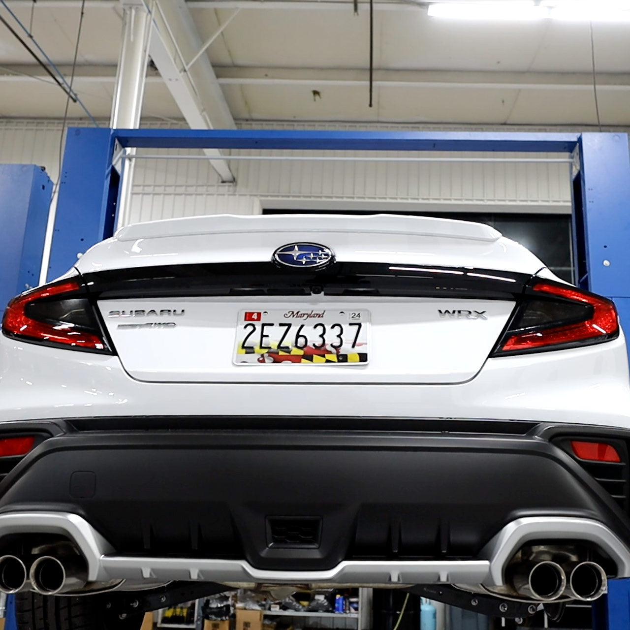 IAG Rockblocker Smoked Tail Light Film Kit for 2022+ Subaru WRX - Image 2
