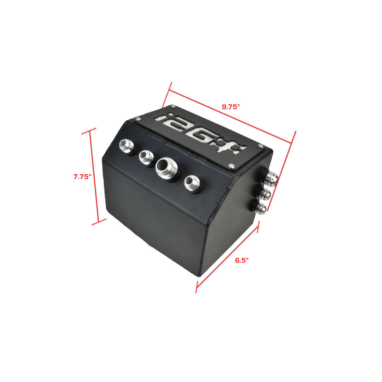 IAG Performance Universal Drag Catch Can - Dimensions