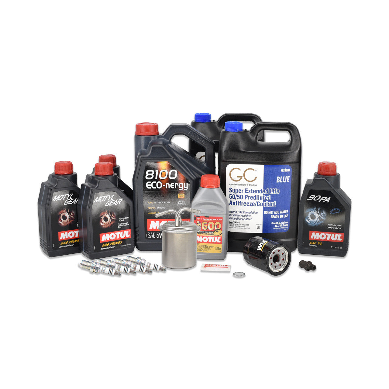 IAG 60K OE Engine Service Package Fits 2002-03 Subaru WRX - Layout