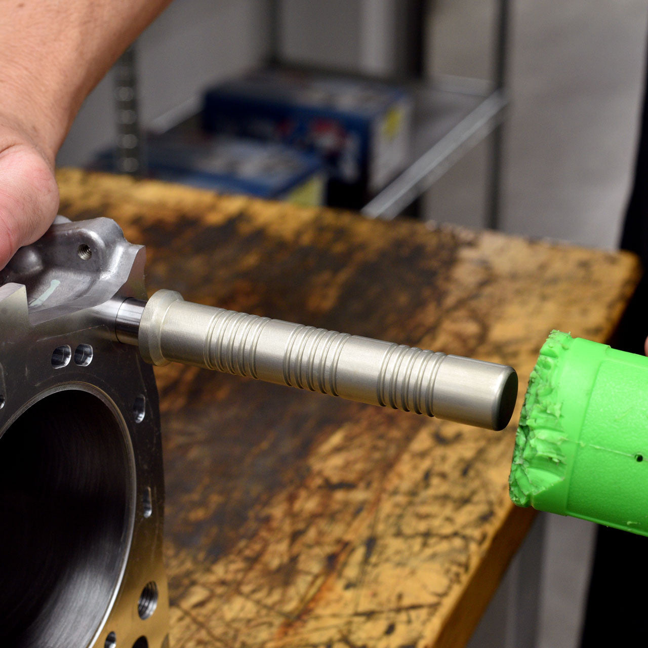 IAG 14mm Head Stud Dowel Pin Install Tool - Install Image