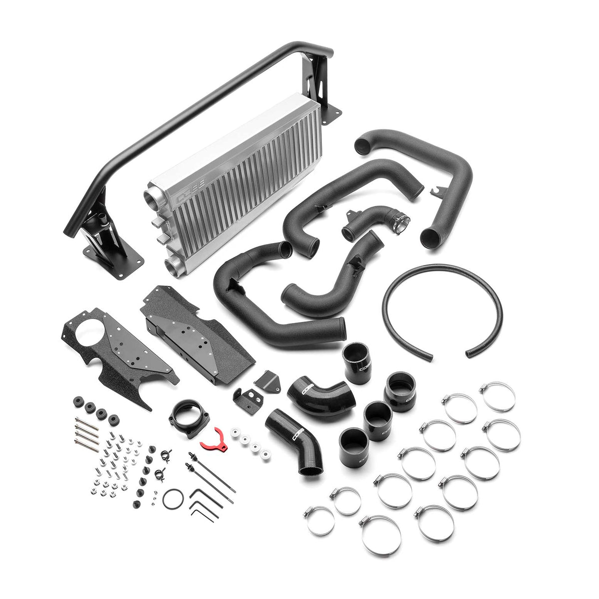 COBB Stage 2 Power Package w/Silver FMIC & Matte CF Scoop For 2022+ Subaru WRX - Intake