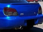 IAG RockBlocker Smoked Tail Light Overlay Film Kit for 2006-07 Subaru WRX / STI