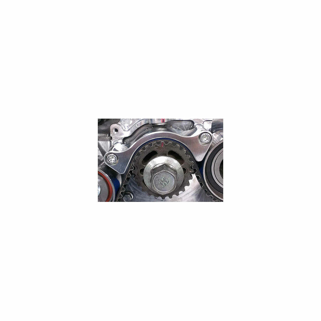 IAG V2 Timing Belt Guide installed