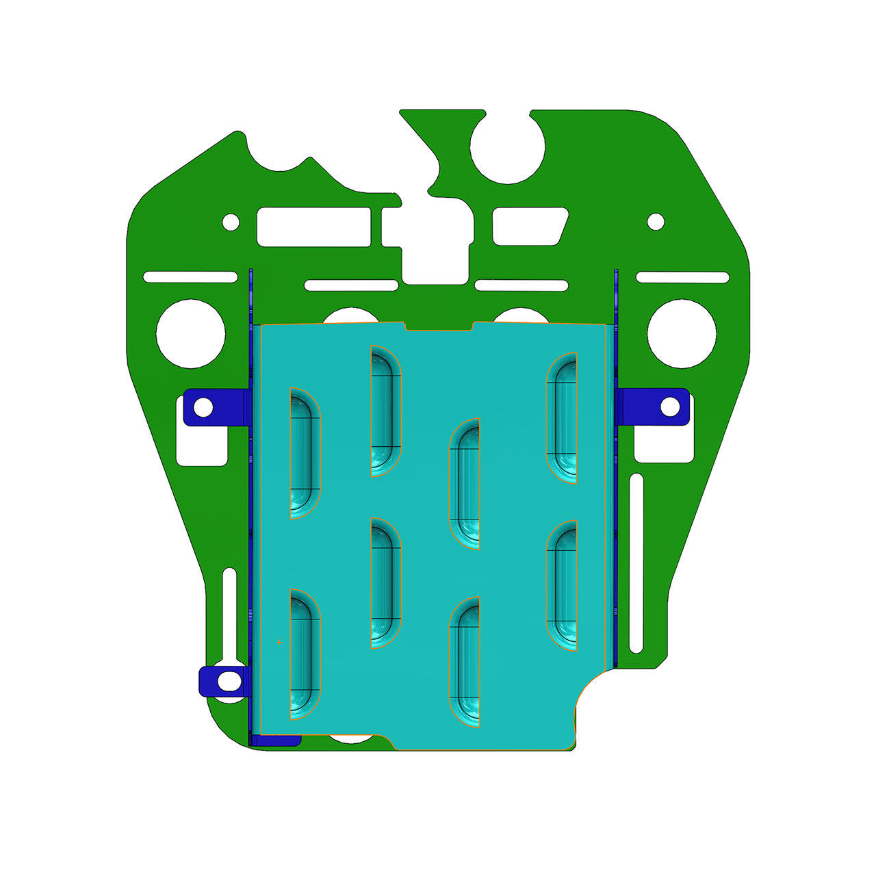 IAG Performance Oil Control Baffle, Windage Tray Alternate CAD Model