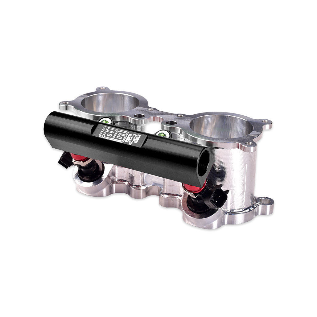 IAG Side Feed to Top Feed Fuel Rail Conversion KIT installed on Subaru STI, LGT and FXT TGV