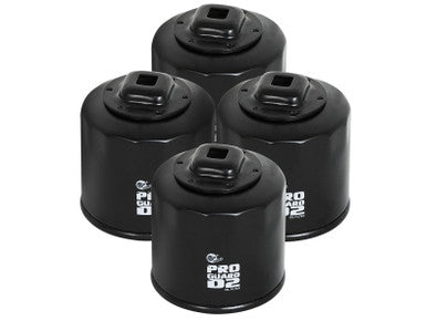 aFe Pro GUARD D2 Oil Filter (4 Pack) for 2017-20 Subaru WRX STI/2015 WRX - 44-LF017-MB
