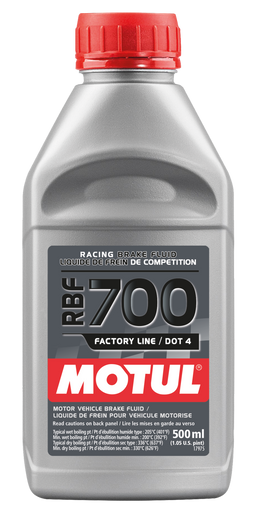 Motul 1/2L Brake Fluid RBF 700 - Racing DOT 4 - 111257