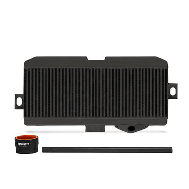 Mishimoto Top-Mount Intercooler Kit For 2008-21 Subaru WRX STI - Powder Coated Black & Black Hoses - MMTMIC-STI-08BKBK