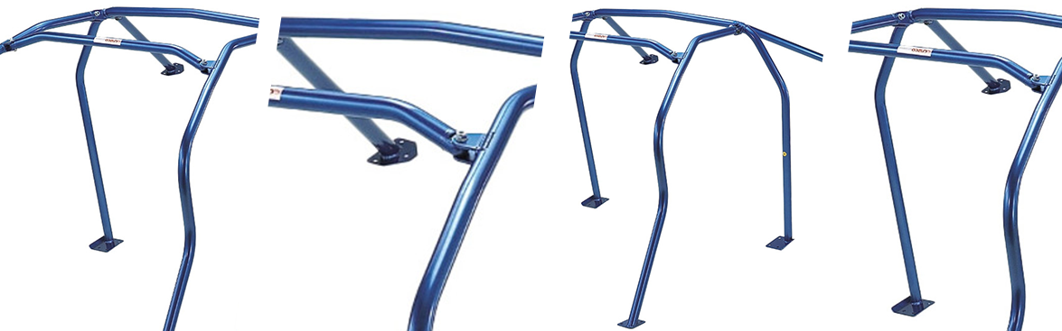Photo collage of roll cages from Cusco.