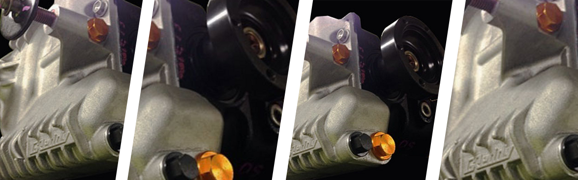 Photo collage of Greddy Differential Covers