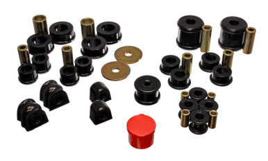 Energy Suspension 02-06 Subaru Impreza/WRX Black Hyper-Flex Master Bushing Set - 19.18101G