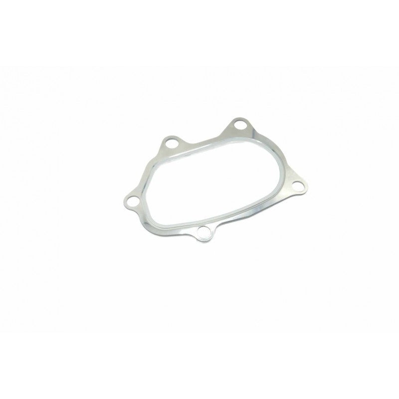 Turbo XS Subaru EJ20/EJ25 (Single Scroll Turbo) 5 Layer SS Turbine Outlet Gasket - GTO-EJ2025 - Angle 1