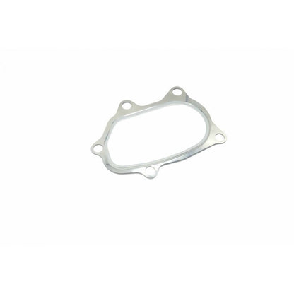 Turbo XS Subaru EJ20/EJ25 (Single Scroll Turbo) 5 Layer SS Turbine Outlet Gasket - GTO-EJ2025 - Angle 1