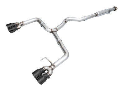 AWE Tuning Track Edition Catback Exhaust for 2022+ VB Subaru WRX - Diamond Black Tips - 3020-43979