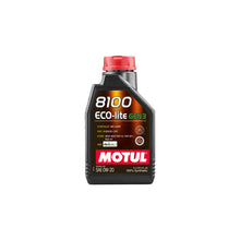 MOTUL 8100 0W20 Eco-Lite Gen3 100% Synthetic Motor Oil 1L