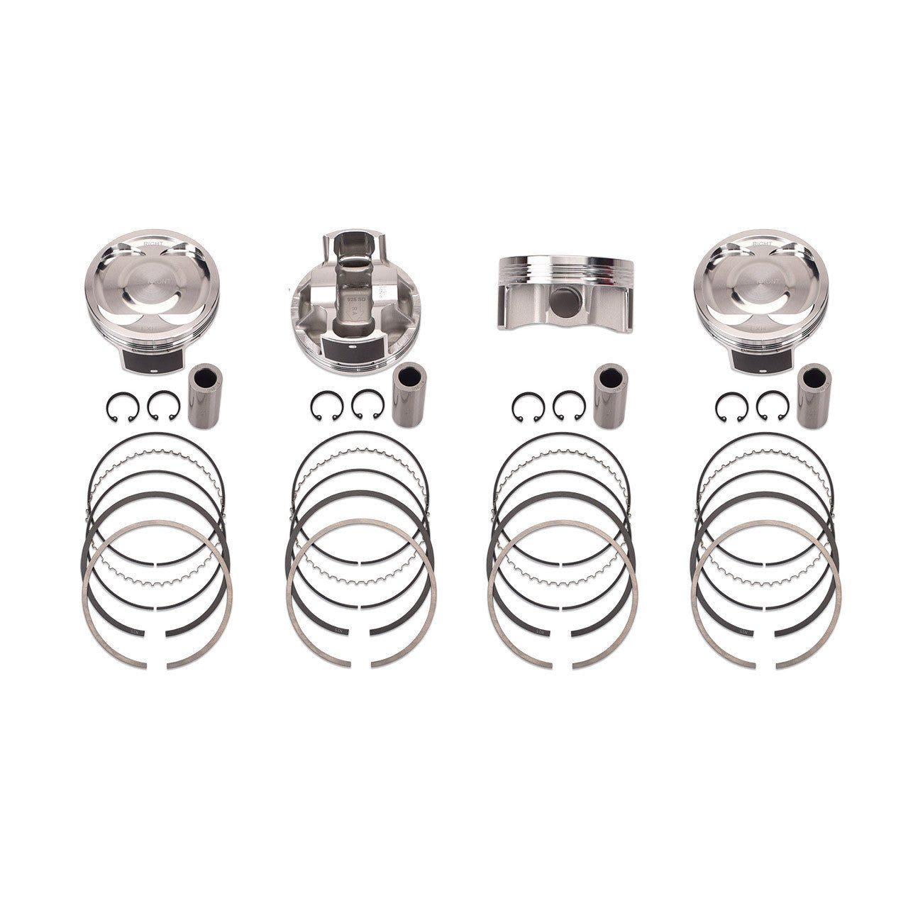 IAG 550 Long Block Engine Forged Pistons