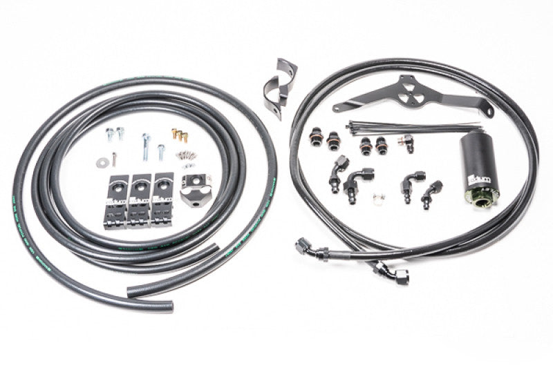 Radium Fuel Hanger Plumbing Kit For 2008-21 Subaru WRX, 08-21 WRX STi - Microglass - 20-0629-05 - Layout