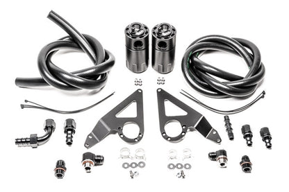 Radium Dual Catch Can Kit Fluid Lock For 2022+ Subaru BRZ, 22+ GR86 - 20-0913-FL
