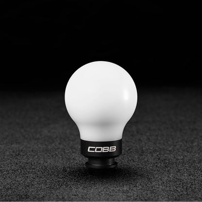 COBB Stage 1+ Drivetrain Package For 2002-07 Subaru WRX 5MT w/Factory Short Shift - White w/ Stealth Black - Shift Knob