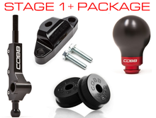 Cobb Factory Short Shift Stage 1+ Drivetrain Package- White-Black