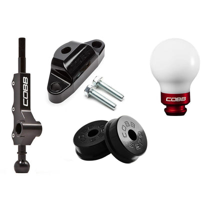 COBB Stage 1+ Drivetrain Package For 2002-07 Subaru WRX 5MT w/Factory Short Shift - White w/ Race Red