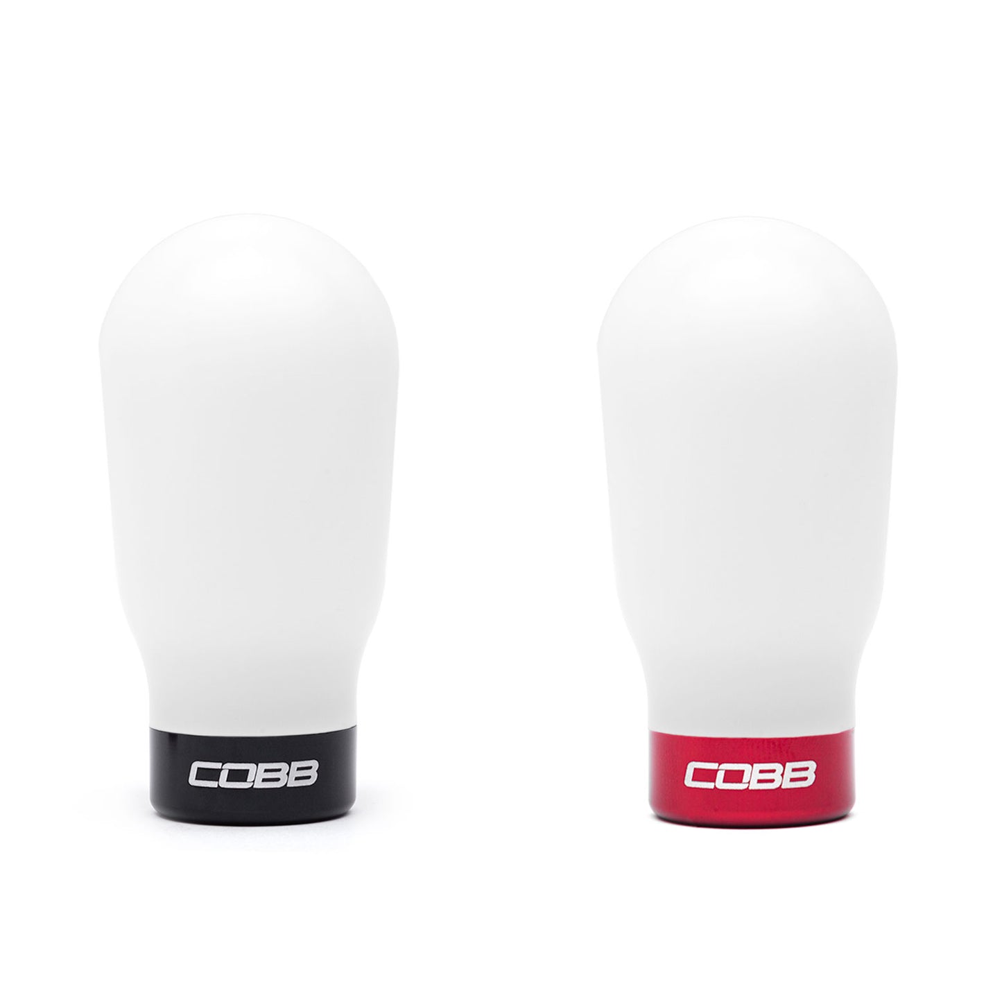 COBB Stage 1+ Drivetrain Package (Tall Weighted Knob) For 2004-21 Subaru STI - White - Tall Weighted COBB Knob