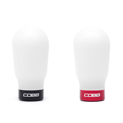 COBB Stage 1+ Drivetrain Package (Tall Weighted Knob) For 2004-21 Subaru STI - White - Tall Weighted COBB Knob