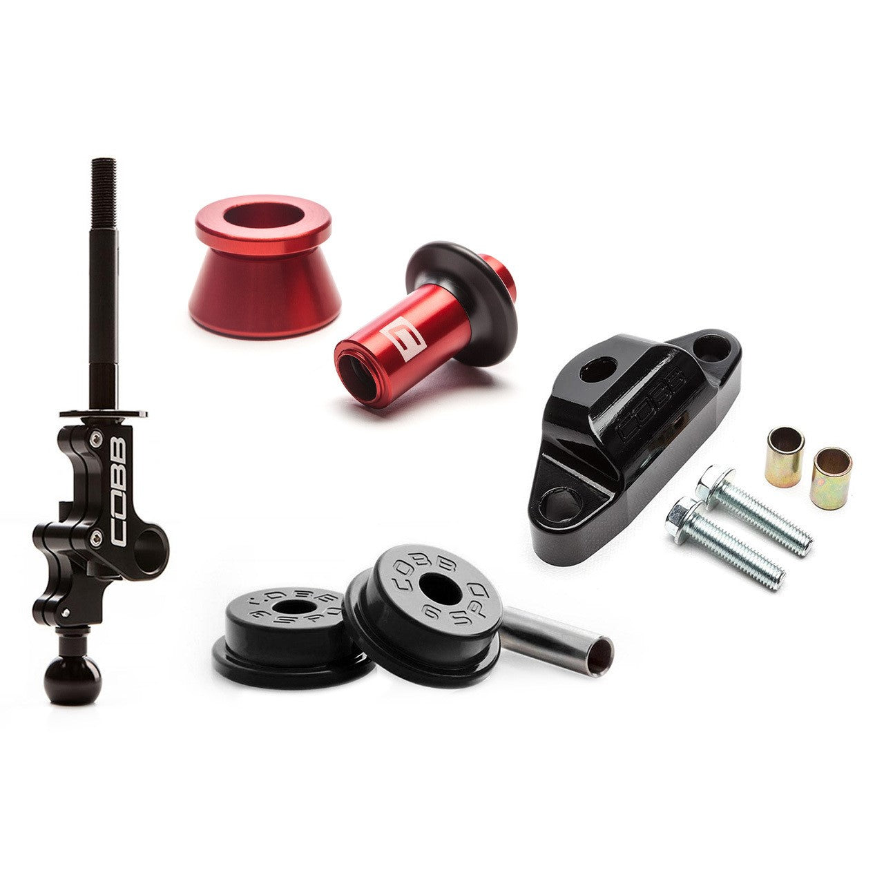 COBB Stage 2 Drivetrain Package For 2004-21 Subaru STI - Red