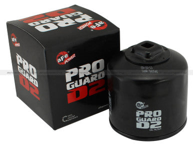 aFe Pro GUARD D2 Oil Filter (Single) for Subaru 13-20 BRZ/15-20 WRX - 44-LF018