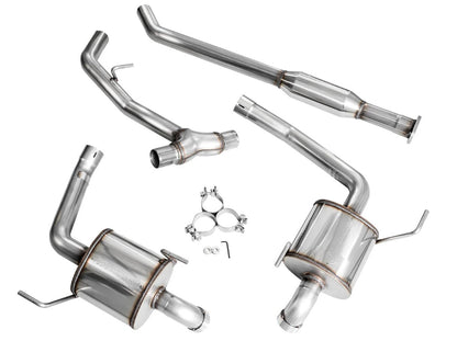 AWE 0FG Catback Exhaust w/Dual BashGuards For 2020+ Subaru Outback (Wilderness & XT)