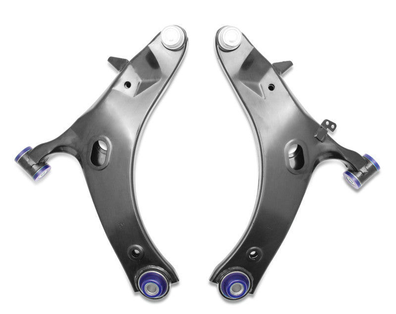SuperPro 2009-12 Subaru Forester XT Front Lower Control Arm Set w/ Bushings - TRC1038 - Close-up
