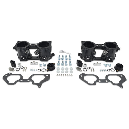 IAG V3 Top Feed TGV Housings with Butterfly Pass Thru (08-14 WRX, 07+ STI, 07-12 LGT, 09-13 FXT)