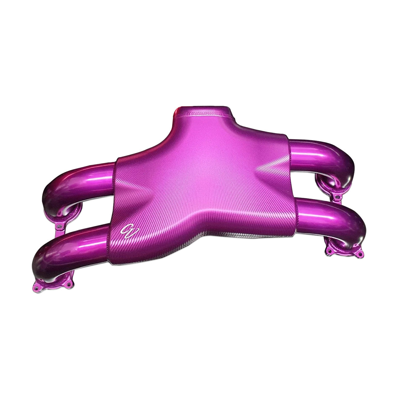 Corsa Veloce "Stradale" Rear Facing Subaru EJ Billet Intake Manifold for OE 64mm DBW Throttle Body