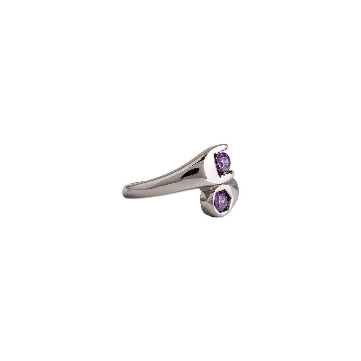 Garage Girls Jewelry Crystal Wrench Rings
