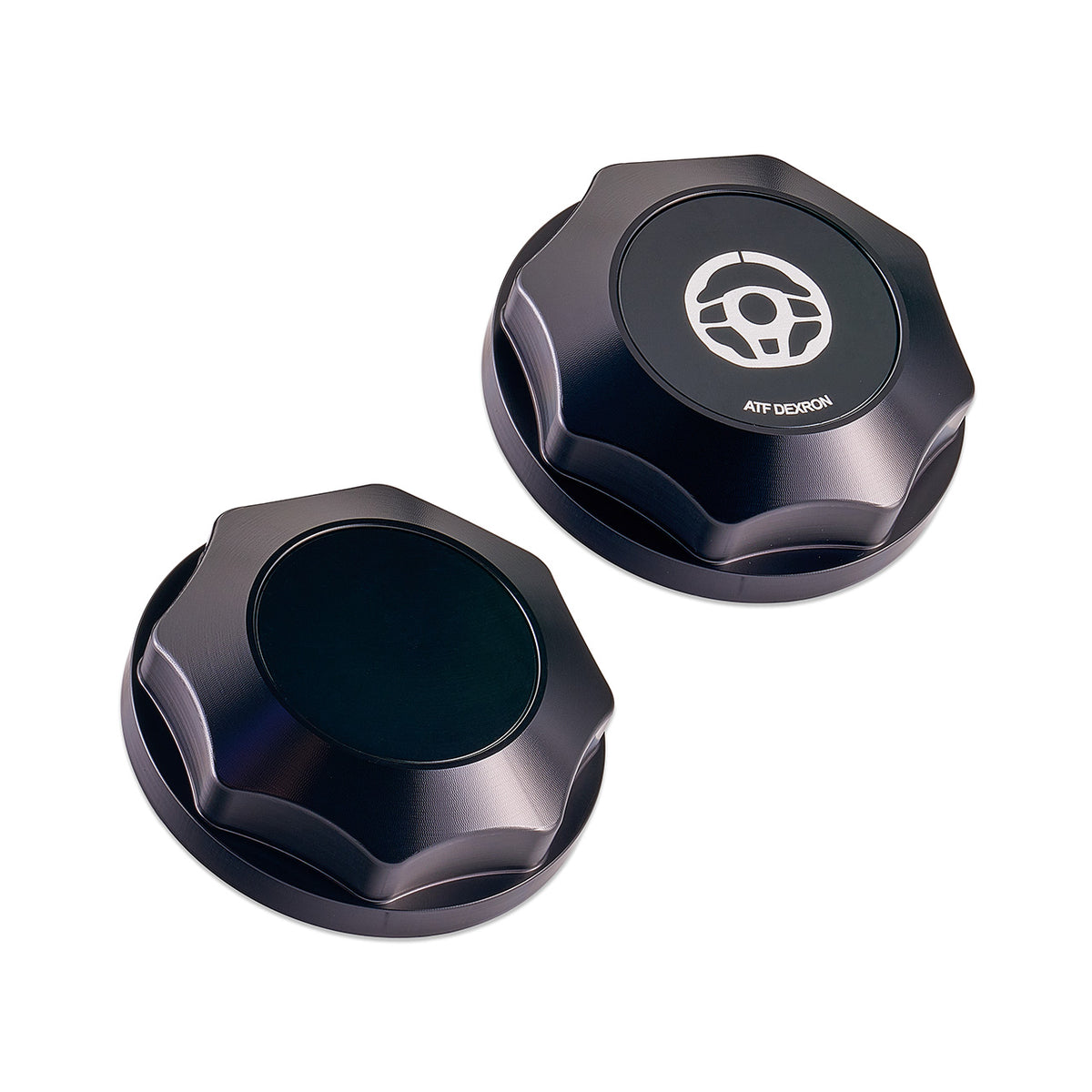 IAG Revolve Power Steering Reservoir Cap w/ Anodized Color Accent for 08-14 WRX, 08-21 STI, 05-09 LGT