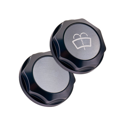 IAG Revolve Washer Fluid Reservoir Cap w/ Anodized Color Accent for 22-26 WRX, 13-26 BRZ