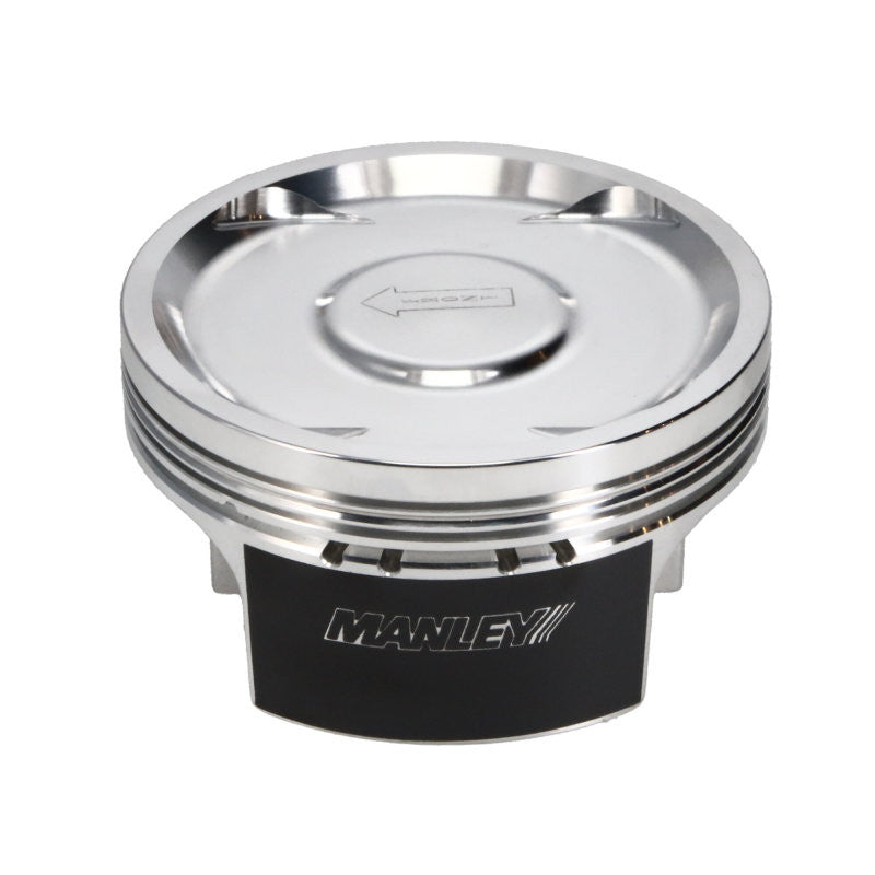 Manley 04+ Subaru WRX/STI EH257 99.55mm Bore +.05mm Size 8.5:1 Dish Piston Set - 632201CE-4 - Angle 3
