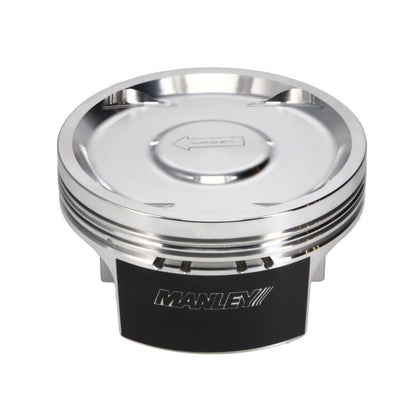 Manley 04+ Subaru WRX/STI EH257 99.55mm Bore +.05mm Size 8.5:1 Dish Piston Set - 632201CE-4 - Angle 3