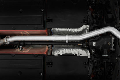 MBRP 12-22 Subaru BRZ 17-22 Toyota GR86 Stainless Steel 3in Cat-Back-Single Rear Exit w Burnt Tip - S48063BE - Layout