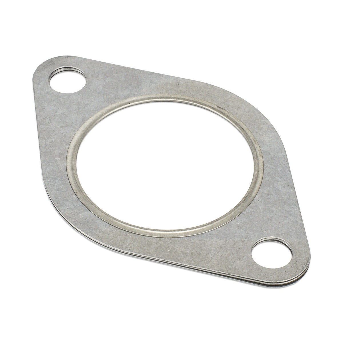 Subaru Exhaust Manifold to Crossover Pipe Gasket 2-Bolt - Angle 2