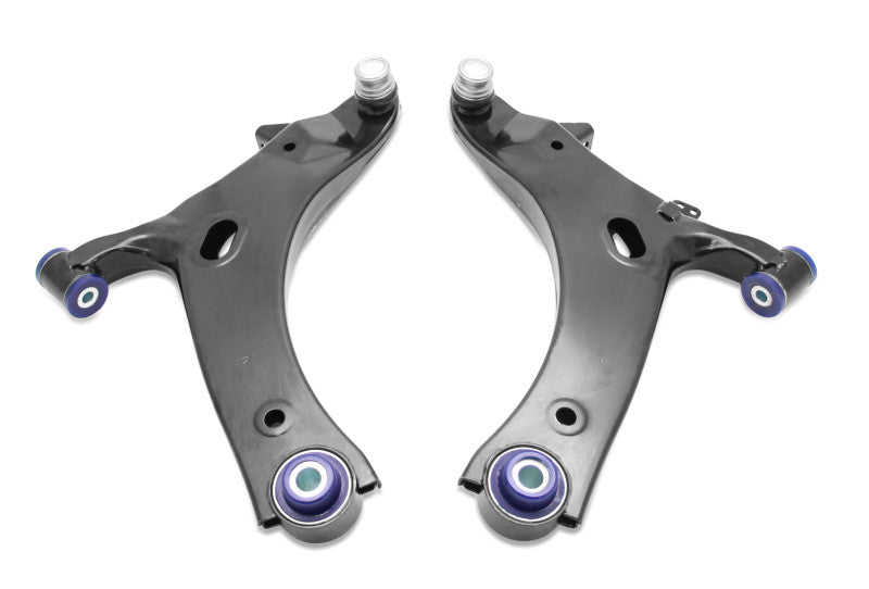 SuperPro 2009-12 Subaru Forester XT Front Lower Control Arm Set w/ Bushings - TRC1038- Primary