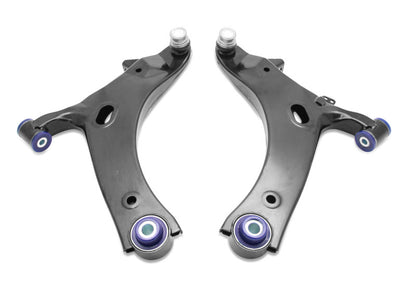 SuperPro 2009-12 Subaru Forester XT Front Lower Control Arm Set w/ Bushings - TRC1038- Primary