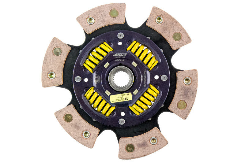 ACT 6 Pad Sprung Race Clutch Disc for 2004+ Subaru WRX STI - 6240618 - Primary