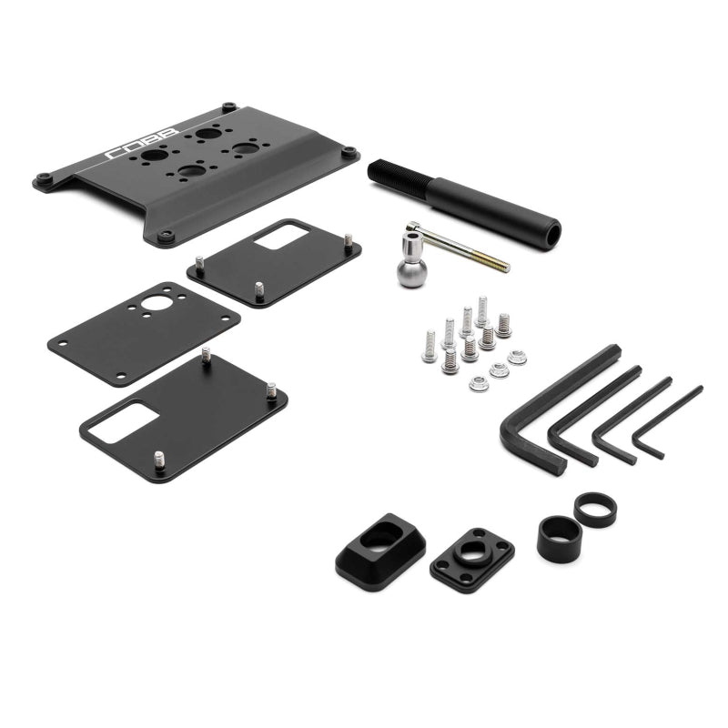 COBB License Plate Relocation Mount For 2015+ Subaru WRX, 15-21 STI, 2013+ BRZ, 20-25 OBXT/Wilderness